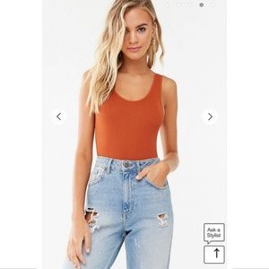Ribbed Bodysuit